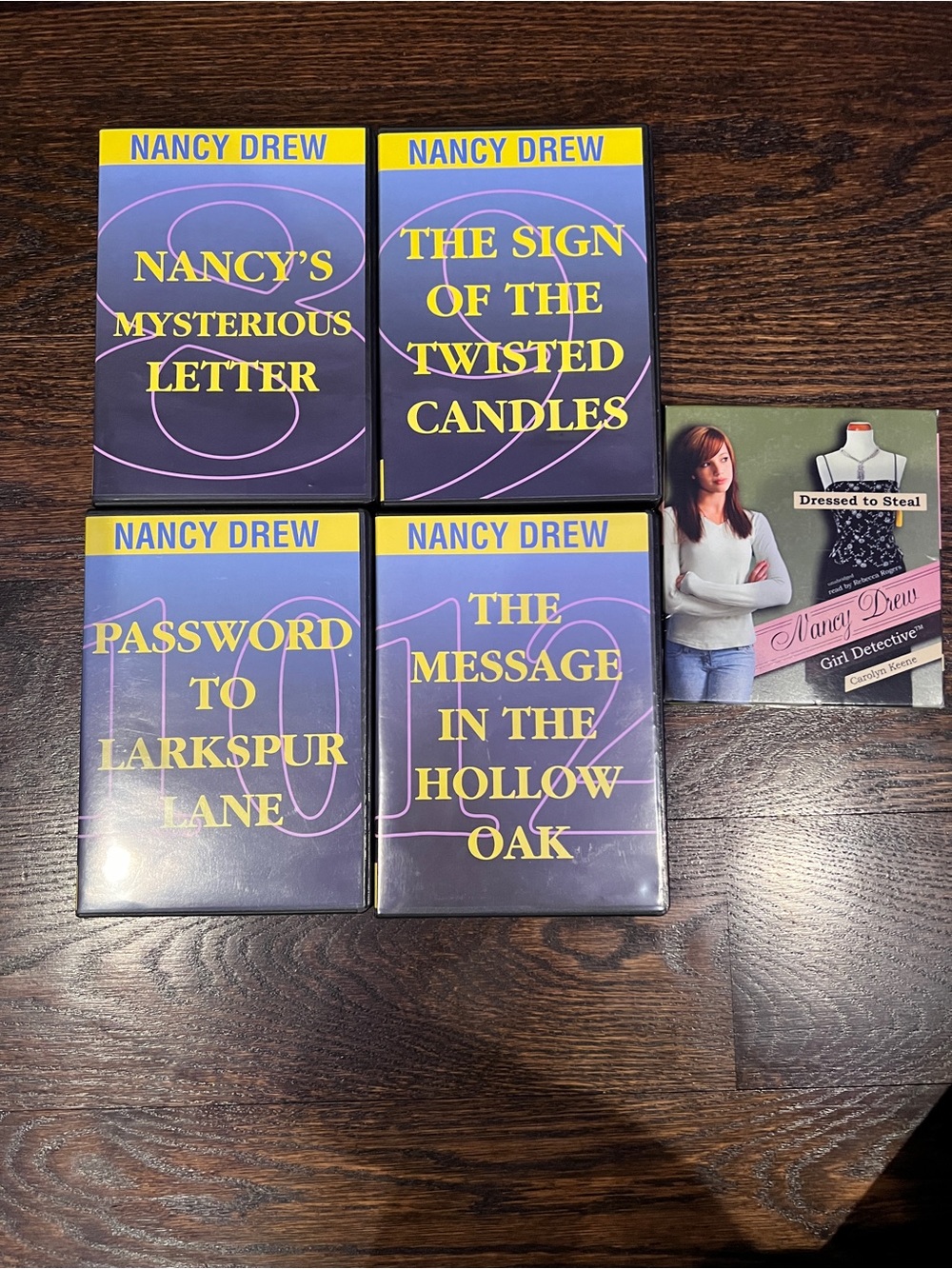 Set of 5 Nancy Drew Mystery Stories Audiobooks